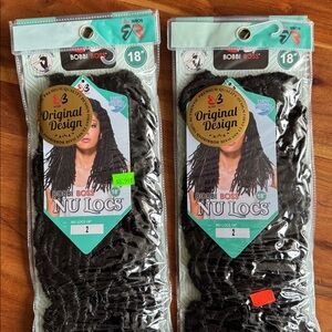 Nu Locs 18" Black‎ Hair Extensions